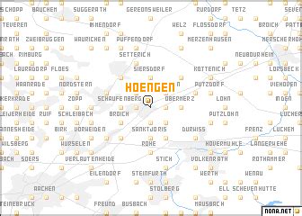 Hoengen Map 